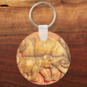 Porte-clés Garçons et filles Elephant Famille Cool Matata Cad (Recto)