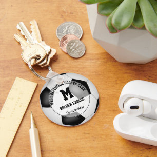 Porte-clés garçons filles soccer équipe cadeaux acheter 1 ou 