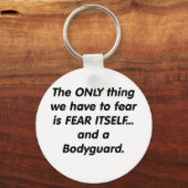 Porte-clés Garde-corps de peur (Recto)