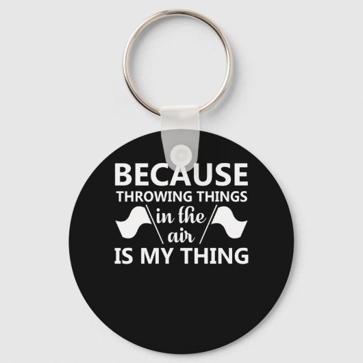 Porte-clés Garde Couleur Jeter Que L'Air Est Quelque Chose (Recto)