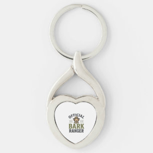 Porte-clés Garde de l'aboiement officielle Graphique vintage 