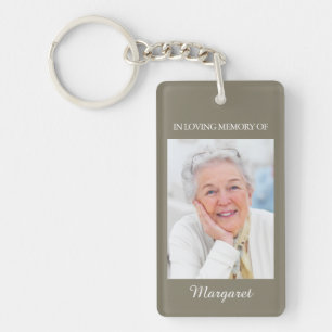 Porte-clés Garde-mémoire   Clavier avec photo et Rose