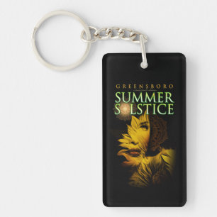 Porte-clés Garde-mémoire du Festival du solstice d'été de Gre