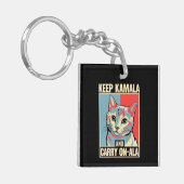 Porte-clés Garder Kamala et transporter sur A-La Kamala Harri (Devant gauche)