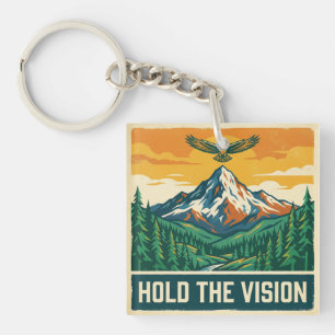 Porte-clés Garder La Vision