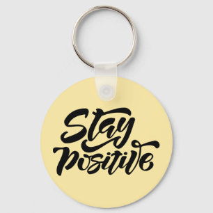 Porte-clés Garder le jaune positif