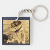 Porte-clés Gardes pitbull des années 1920 (Dos)