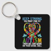 Porte-clés Gardez À L'Esprit Que Vous Pourriez Guérir Ma Sens (Recto)