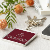 Porte-clés Gardez le calme et appelez un porte - clé de (Côté)