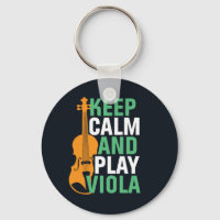 Gardez le calme et jouer Viola Vintage violiste