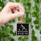 Porte-clés Gardez Le Calme Pelouse Bowles (main)