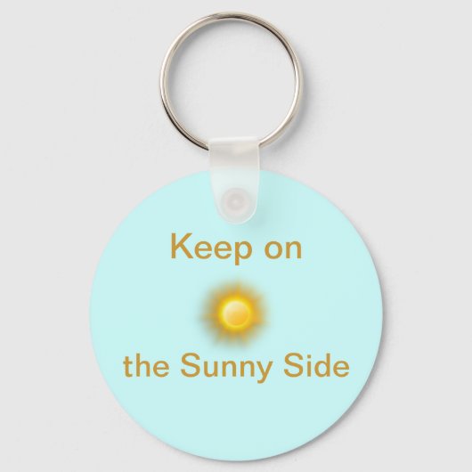 Porte-clés Gardez le côté soleil (Recto)