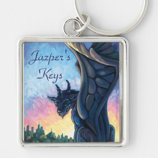 Porte-clés Gardien de gargouille (Devant)