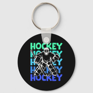 Porte-clés Gardien de hockey Hockey sur glace Enfants Garçons