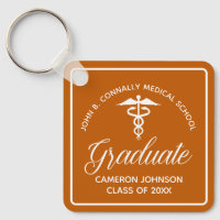 Gardien des diplômes Médicales Orange personnalisé