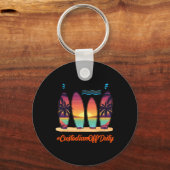 Porte-clés Gardien Hors Service Heure D'Été Fin De L'Année Sc (Recto)