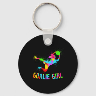Porte-clés Gardienne de but de football Gardienne de football