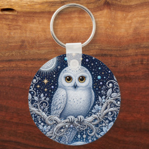 Porte-clés Gardienne de la nuit hivernale