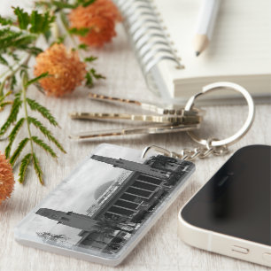 Porte-clés Gare centrale vintage Iraq Bagdad