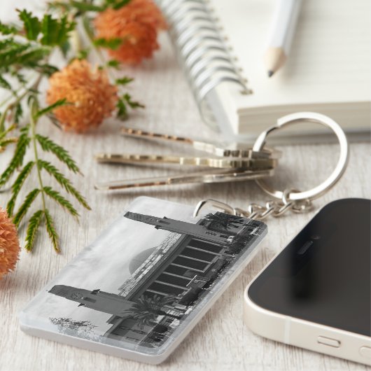 Porte-clés Gare centrale vintage Iraq Bagdad (Devant droit)