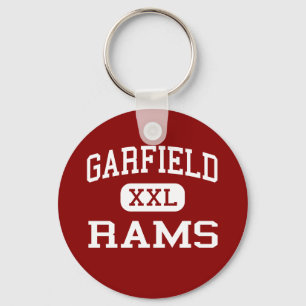 Porte-clés Garfield - Rams - Lycée - Akron Ohio