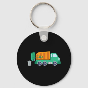 Porte-clés Garge Camion Recycle Déchets Collector Earth Da