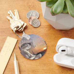 Porte-clés Gargoyle de Notre-Dame