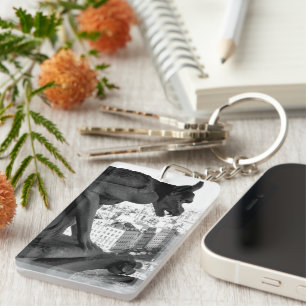 Porte-clés Gargoyle gothique Notre-Dame Porte - clé imperméab