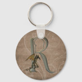 Porte-clés Gargoyles Monogramme R (Recto)