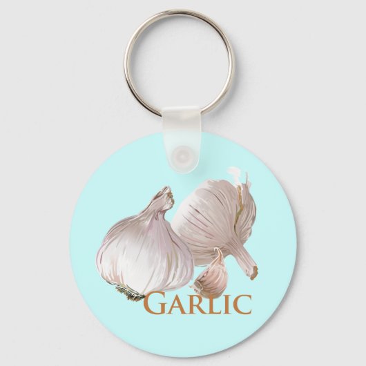 Porte-clés Garlic et ail (Recto)