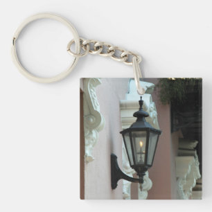 Porte-clés Gaslight, Antique, Vintage, Noir, Photographie