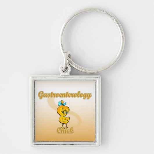 Porte-clés Gastroentérologie Chick (Devant)