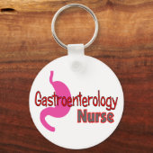 Porte-clés Gastroentérologie INFIRMIÈRE stomac unique (Recto)