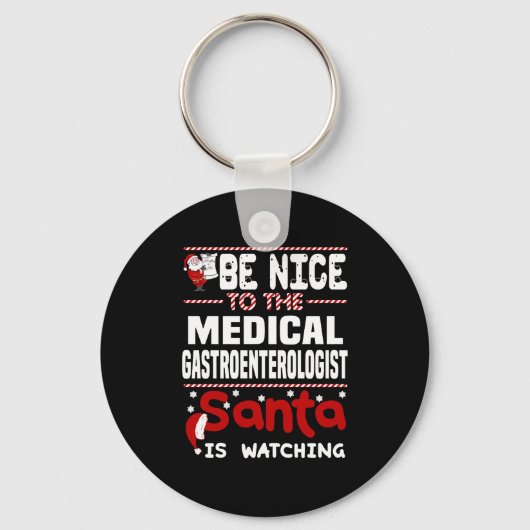 Porte-clés Gastroentérologue Médicale (Recto)