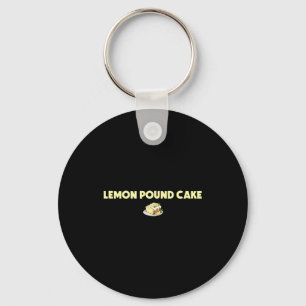 Porte-clés Gâteau citron drôle à la livre