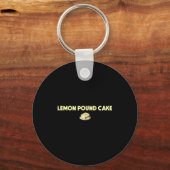 Porte-clés Gâteau citron drôle à la livre (Recto)