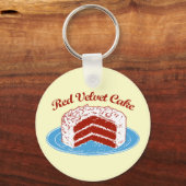 Porte-clés Gâteau de velours rouge (Recto)