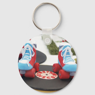 Porte-clés Gâteau Rollerskate
