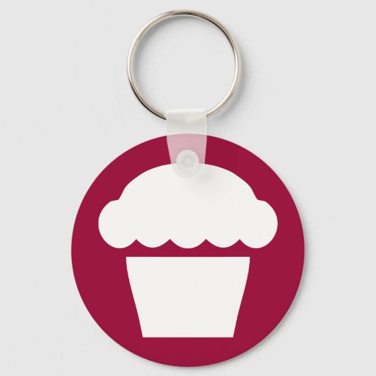 Porte-clés gâteau simple / muffin (Recto)