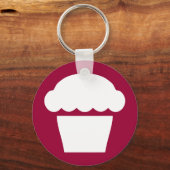 Porte-clés gâteau simple / muffin (Recto)
