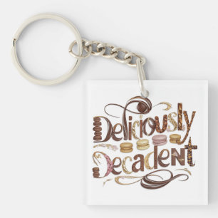 Porte-clés Gâteaux délicieusement décadents & Design au choco