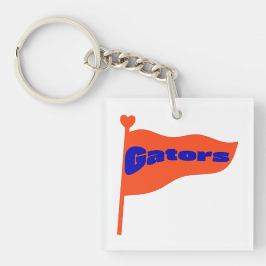Porte-clés Gators de l'Université de Floride (Devant)