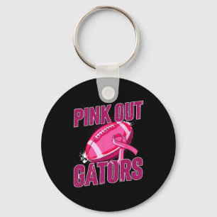 Porte-clés Gators Pink Out Football s'attaquer au cancer du s