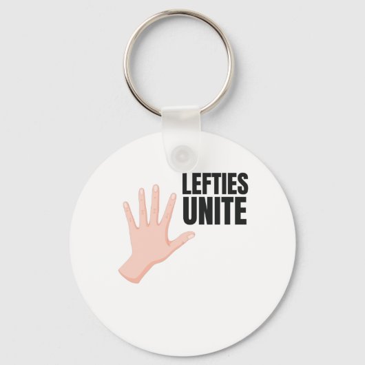 Porte-clés Gauche unie gauche main gauche cadeau gauche (Recto)