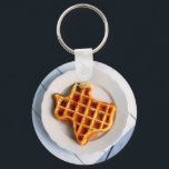 Porte-clés gaufre texane<br><div class="desc">Il n'est pas nécessaire d'être Texan pour profiter de cette gaufre.</div>
