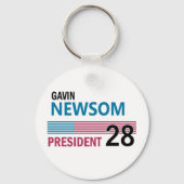 Porte-clés Gavin Newsom 2028 (Verso)