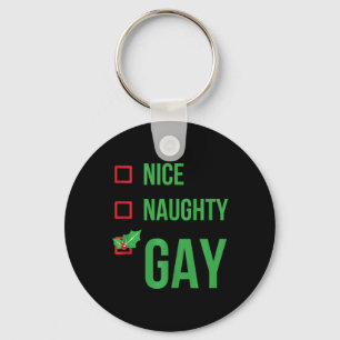 Porte-clés Gay Funny Pajama cadeau de Noël