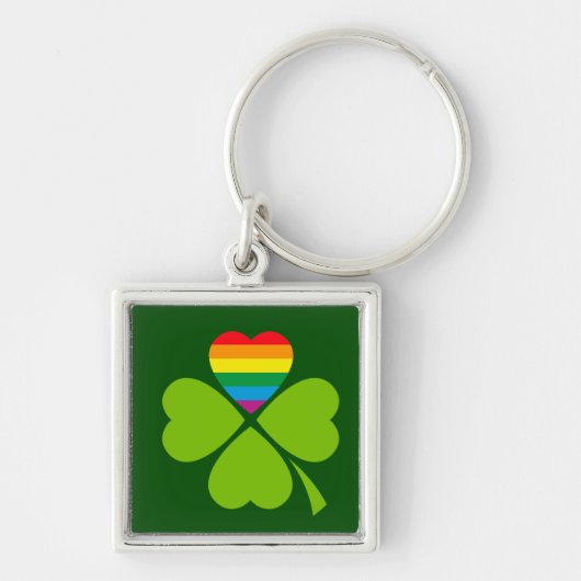 Porte-clés Gay Lucky Clover (Devant)