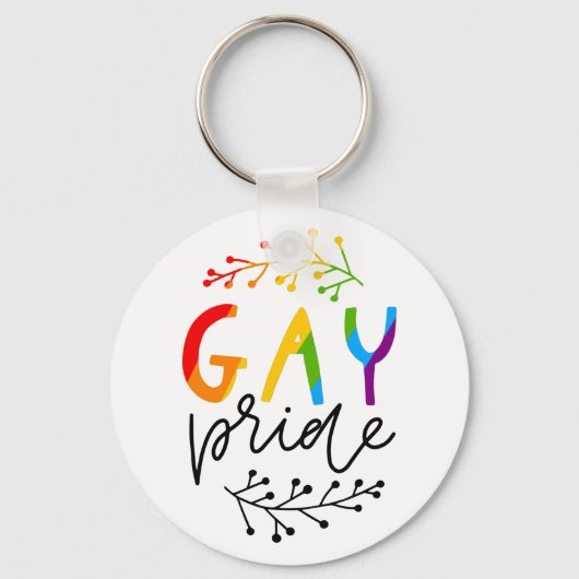 Porte-clés Gay pride (Recto)