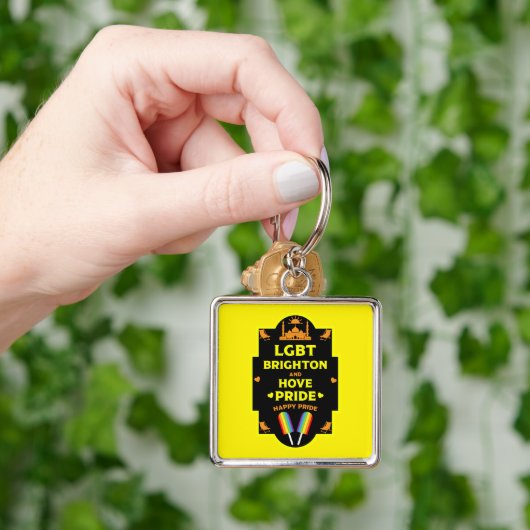 Porte-clés Gay pride Brighton (main)